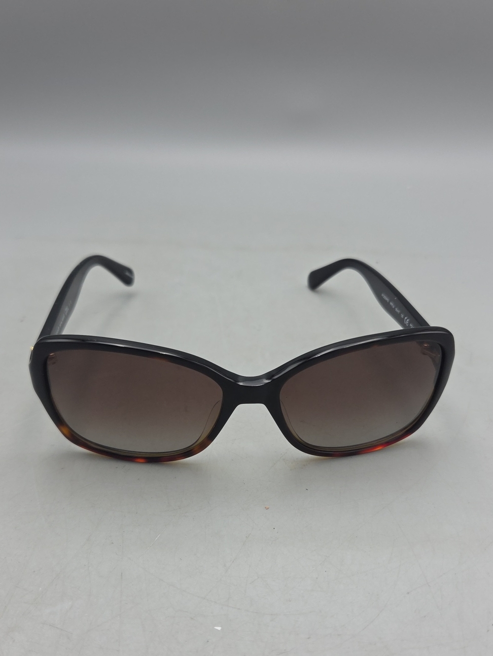 Kate Spade New York Ayleen rectangular sunglasses for women in green and brown